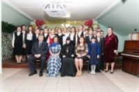 Встреча гимназистов с заслуженной артисткой России Наташей Королёвой